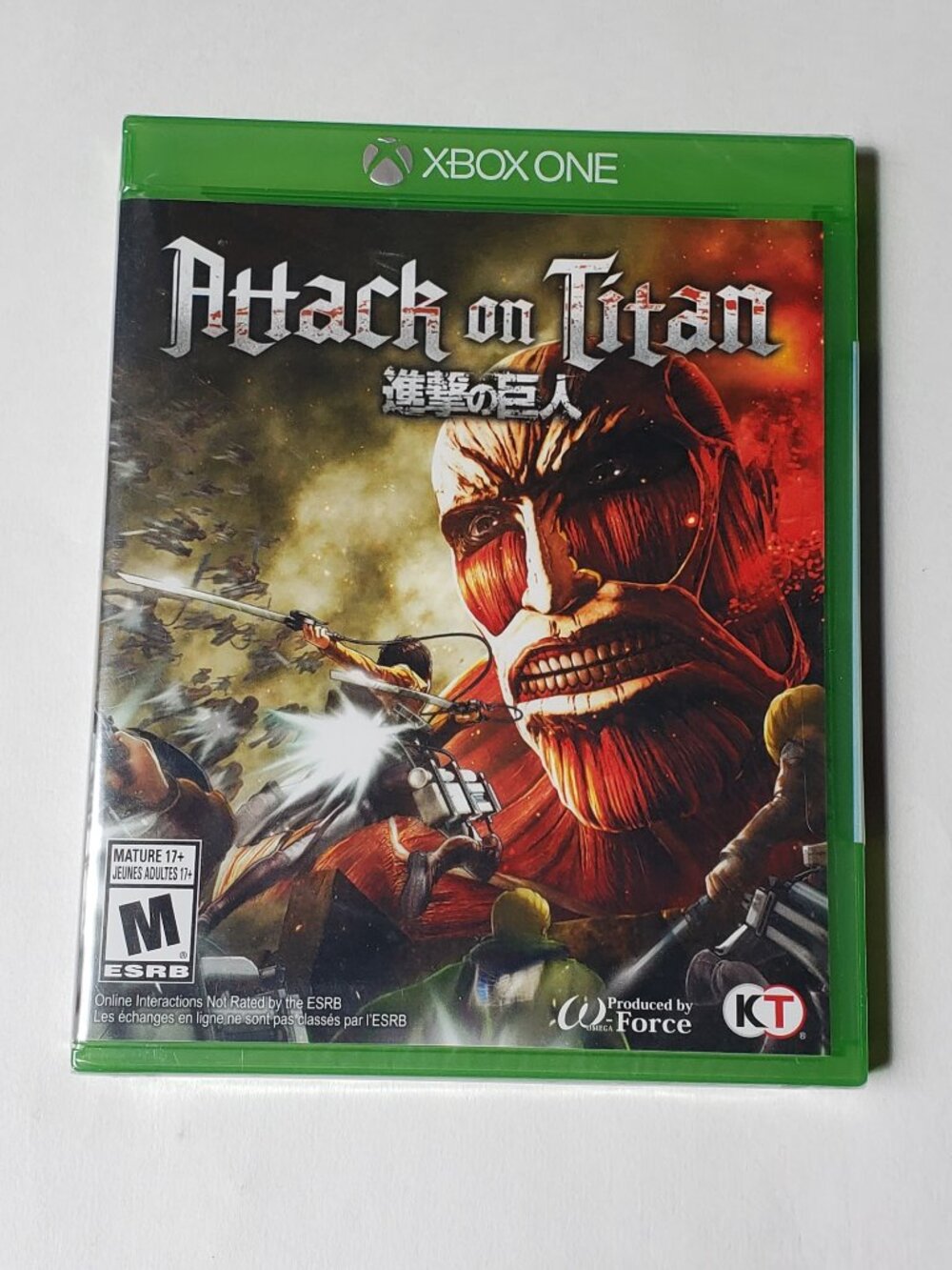Attack On Titan - Microsoft Xbox One Brand New, Factory-sealed Wrap